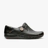 Un Loop Black Leather