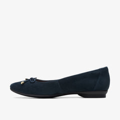 Candra Light Navy Suede