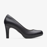 Adriel Viola Black Leather