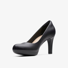 Adriel Viola Black Leather