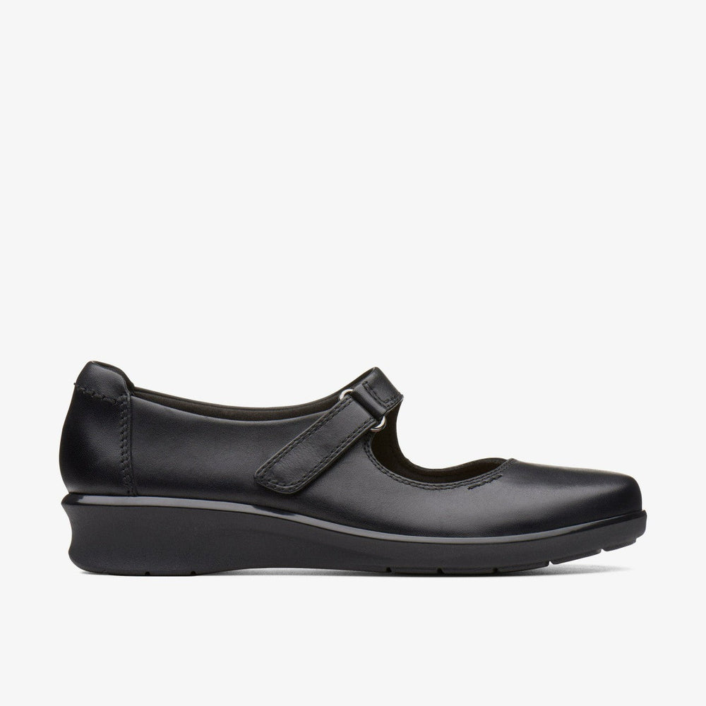 Hope Henley Black Leather