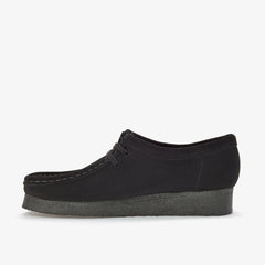 Wallabee Black Suede