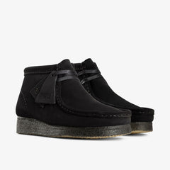 Wallabee Boot Black Suede