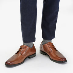 Howard Walk Dark Tan Leather