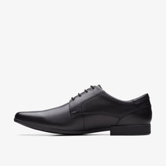 Sidton Lace Black Leather