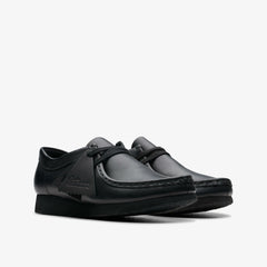 Wallabee Older Black Leather