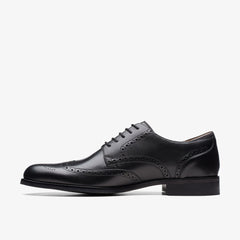 Craft Arlo Limit Brogue Black Leather