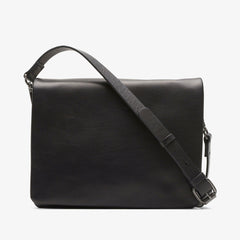 Treen Medium Black Leather