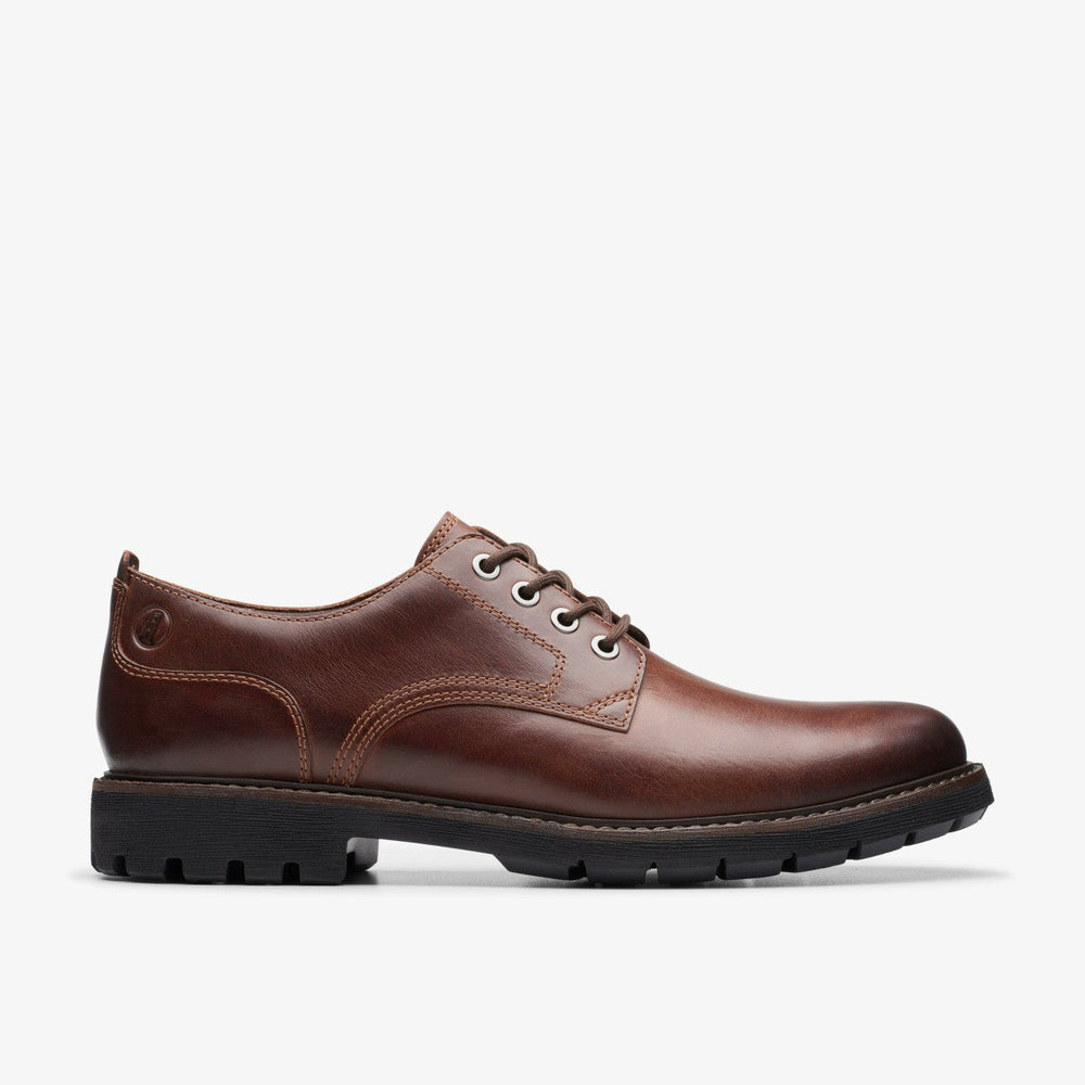 Batcombe Tie Dark Tan Leather
