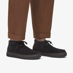 Torhill Hi Black Suede