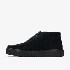 Torhill Hi Black Suede