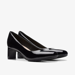 Kyndall Iris Black Patent