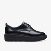 Orianna W Derby Black Leather