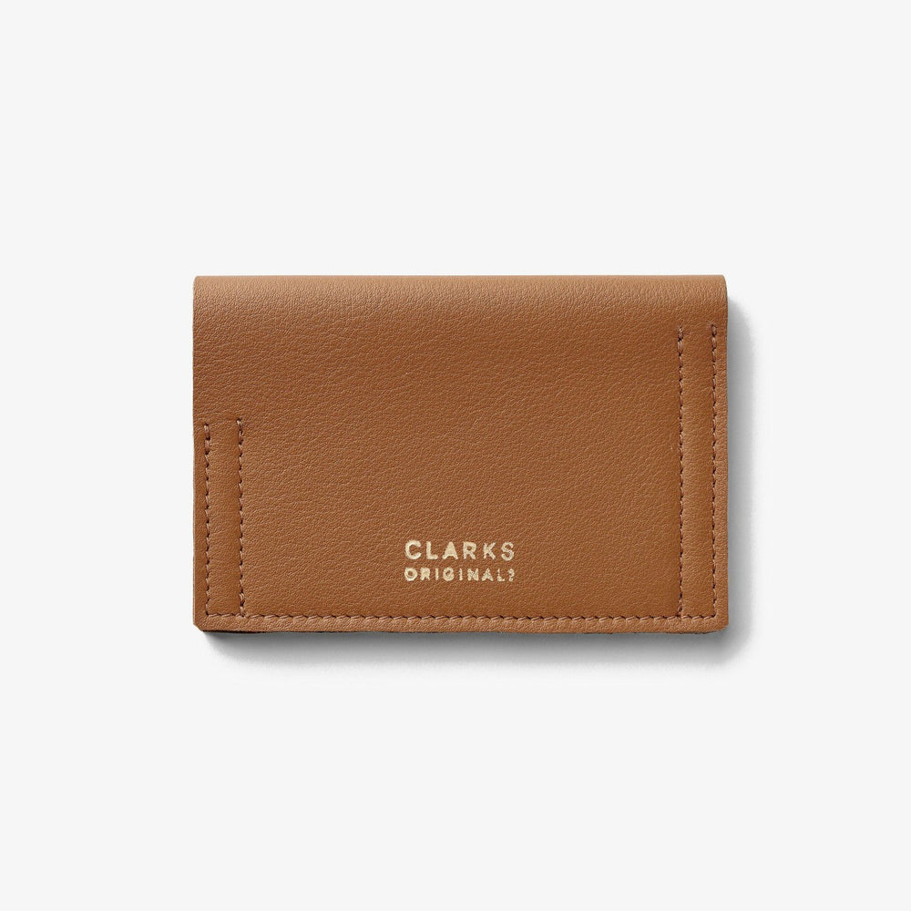 Desert Card Light Tan Leather
