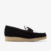 Wallabee Loafer Cow Print HairOn