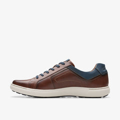 Mapstone Lace Mahogany Leather