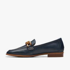 Sarafyna Iris Loafer Navy Leather