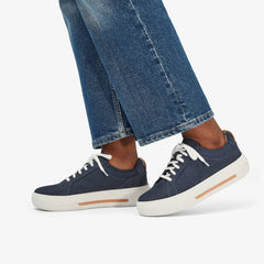 Hollyhock Walk Navy Nubuck
