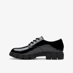 Evyn Lace Kid Black Patent