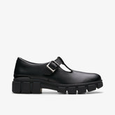 Evyn Bar Youth Black Leather