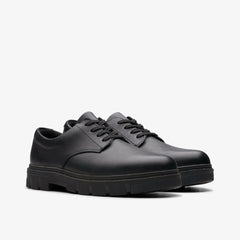Lorcam Loop Youth Black Leather