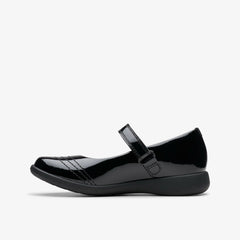 Etch Gem Kid Black Patent