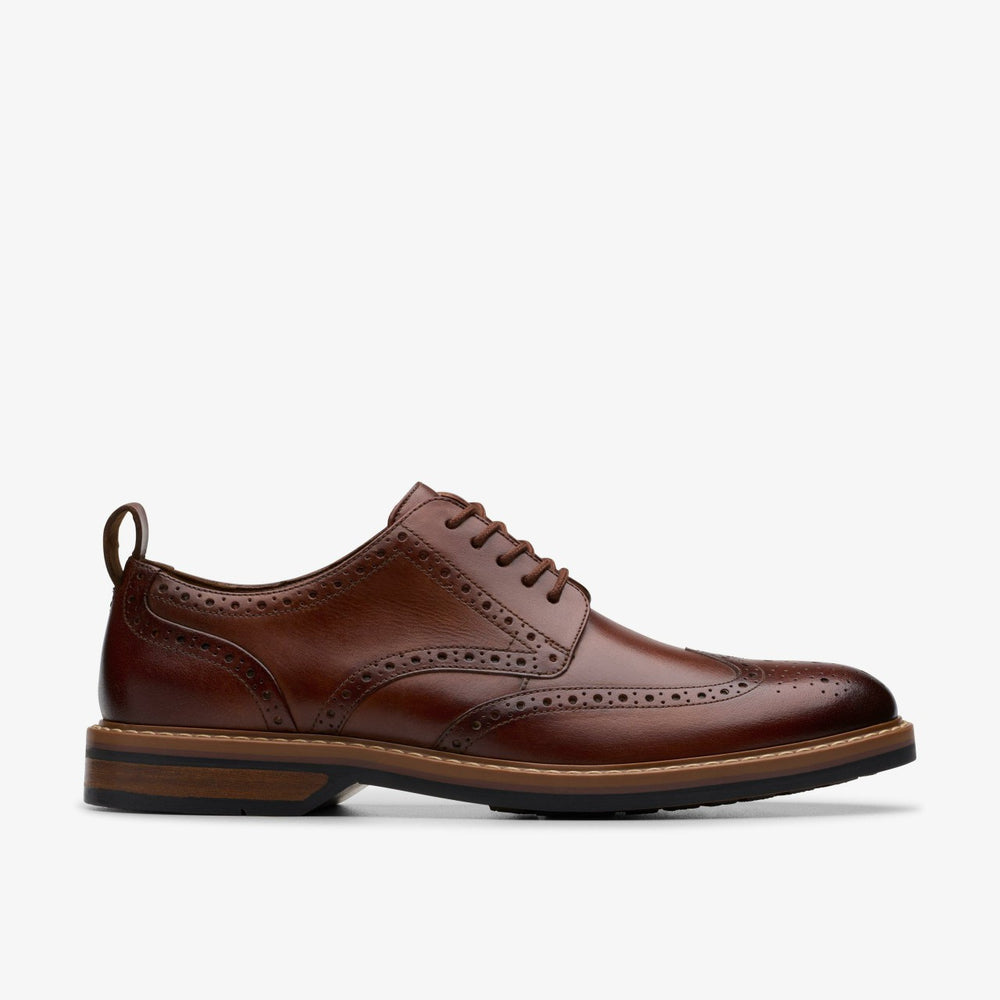 Aldwin Limit Brogue Mid Tan Leather