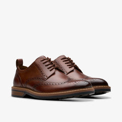 Aldwin Limit Brogue Mid Tan Leather