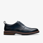 Aldwin Limit Brogue Navy Leather