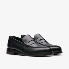 Craft James Lo Loafer Black Leather