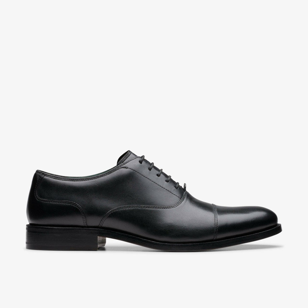 Craft James Cap Black Leather