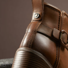 Chamberly Trim Mid Tan Leather