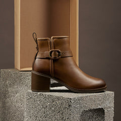 Chamberly Trim Mid Tan Leather