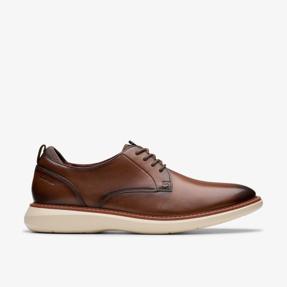 Brantin Plain Dark Tan Leather