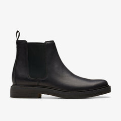 Clarkdale Easy Chelsea Boot Black Leather
