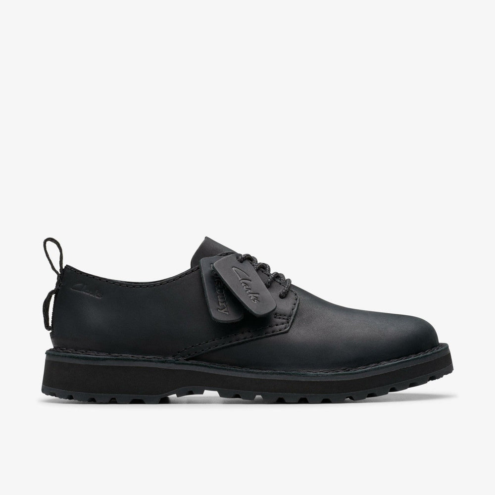 Solsbury Lace Black Leather