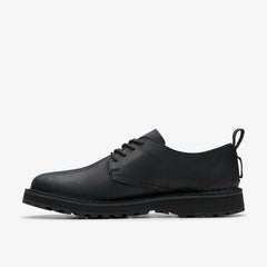 Solsbury Lace Black Leather