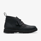 Solsbury Desert Boot Black Leather