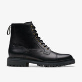 Clarkridge Hi Black Leather
