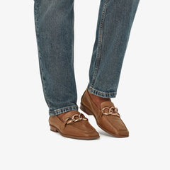 Sarafyna Iris Loafer Tan Leather