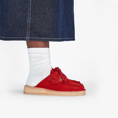 Desert Nomad Mule Red Suede