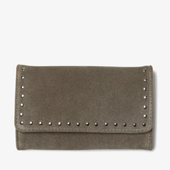 Roslyn Utility Dark Grey Suede