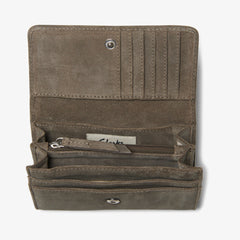 Roslyn Utility Dark Grey Suede