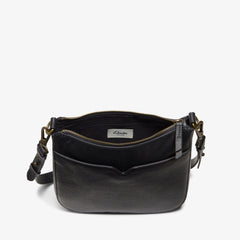 Topsham Willow Black Leather