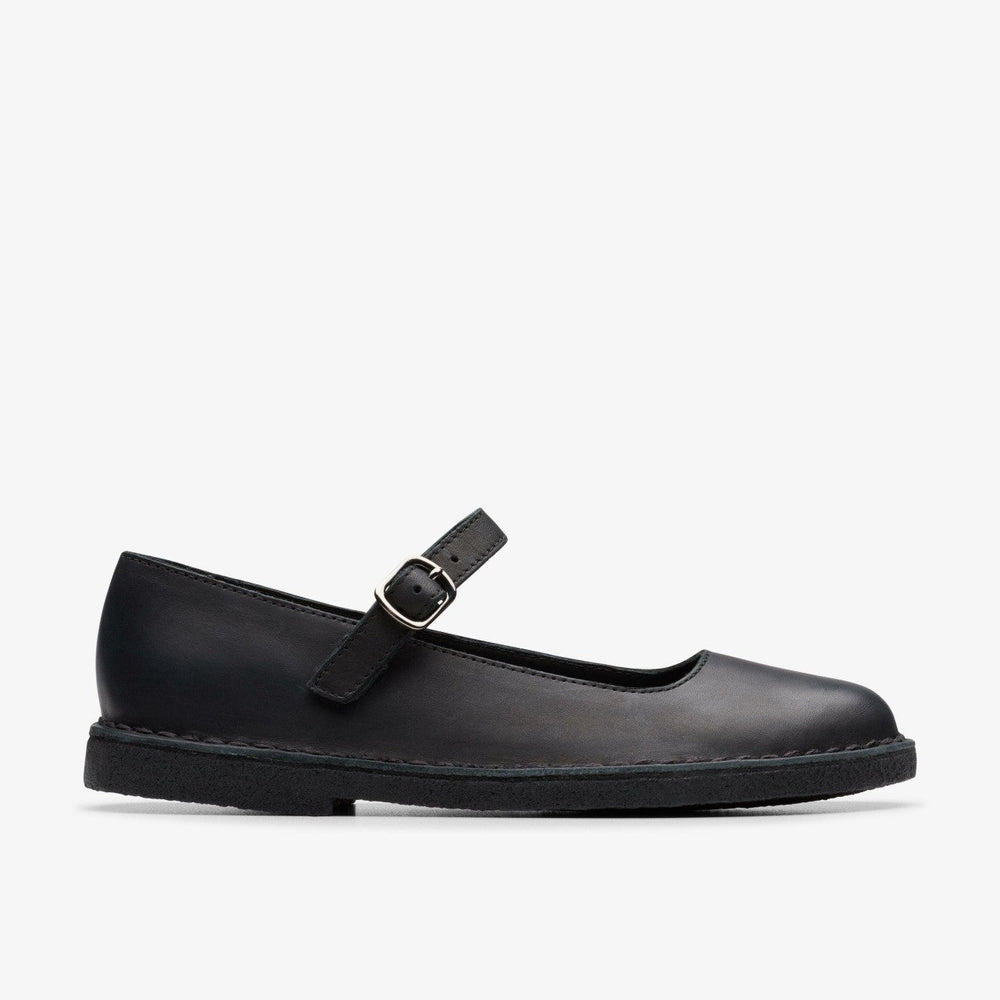 Desert Jane Black Leather