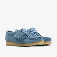 Wallabee Weave Powder Blue Suede
