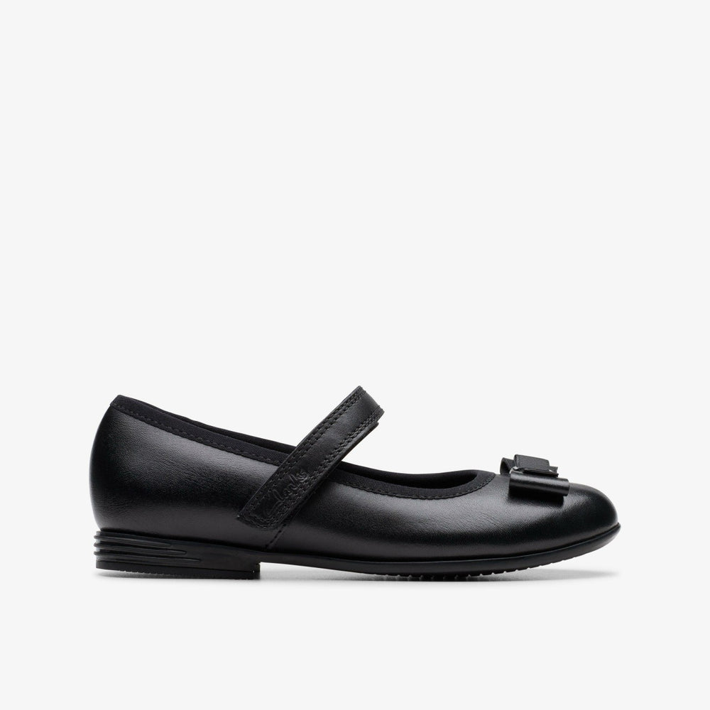 Finja Tap Kid Black Leather