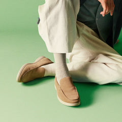 Torford Easy Dark Sand Suede