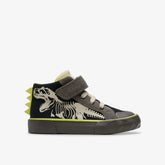 Foxing Rex Hi Toddler Black Canvas
