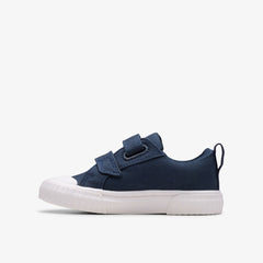 Foxing Vibe Toddler Navy Canvas